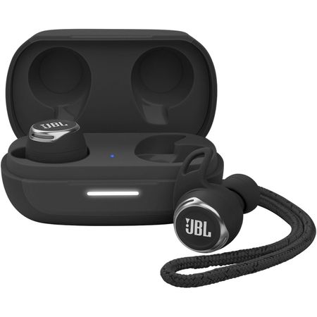 JBL Reflect Flow Pro Audífonos deportivos internos inalámbricos con cancelación de ruido (negro)