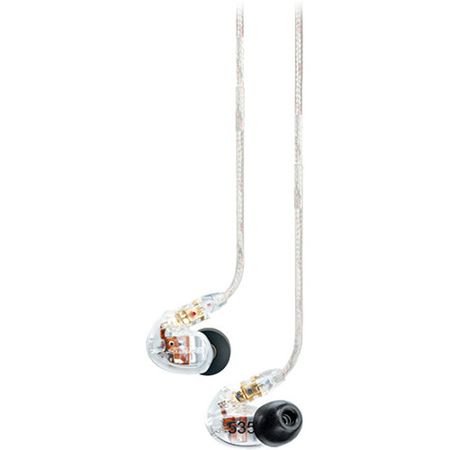 Shure SE535 Auriculares intrauditivos estéreo con aislamiento de sonido y cable de audio de 3,5 m...