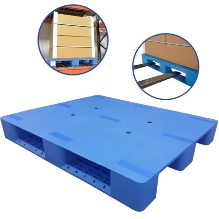 Pallet Plástico Parihuela 120cm x 100cm x15cm - Carga 4T - 1.5T