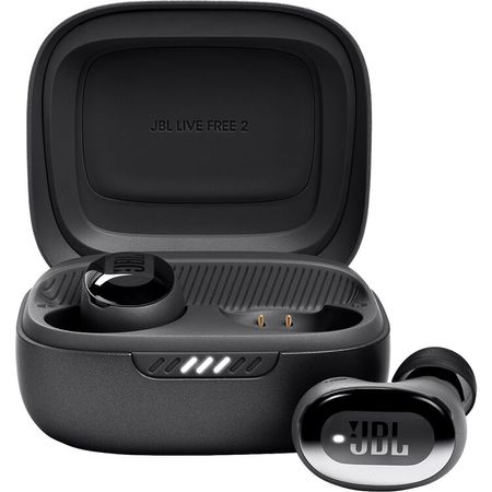 JBL Live Free 2 TWS Audífonos internos inalámbricos con cancelación de ruido (negro)