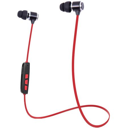 Tera Grand Bluetooth 4.1 Auriculares In-Ear Sport inalámbricos (negro/rojo)