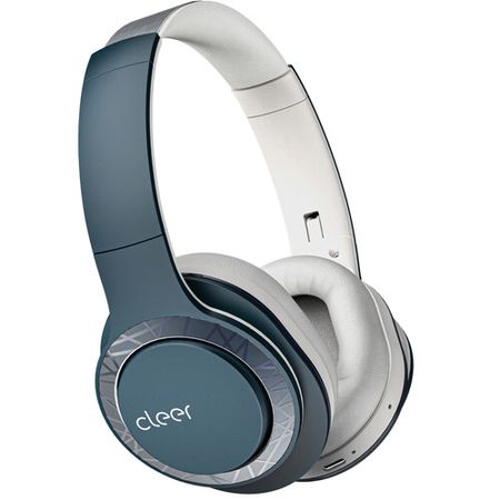 Cleer Enduro 100 Wireless Over-Ear Auriculares (Azul Marino)