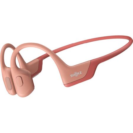 SHOKZ OpenRun Pro Auriculares deportivos abiertos de conducción ósea (rosa)