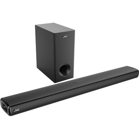 Sistema de barra de sonido JVC TH-S430B de 160 W y 2.1 canales