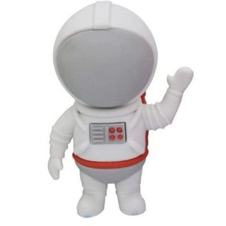 Borrador de lápices modelo Astronauta Blanco