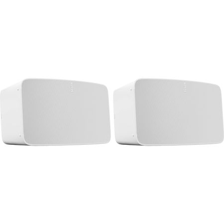 Par de altavoces inalámbricos Sonos Five (blanco)