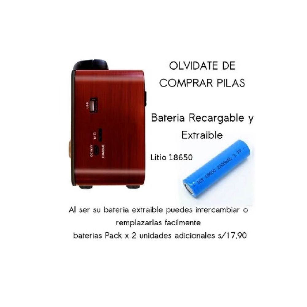 Bennett & Ross BB-860A BK Blackmore altoparlante bluetooth retrò in