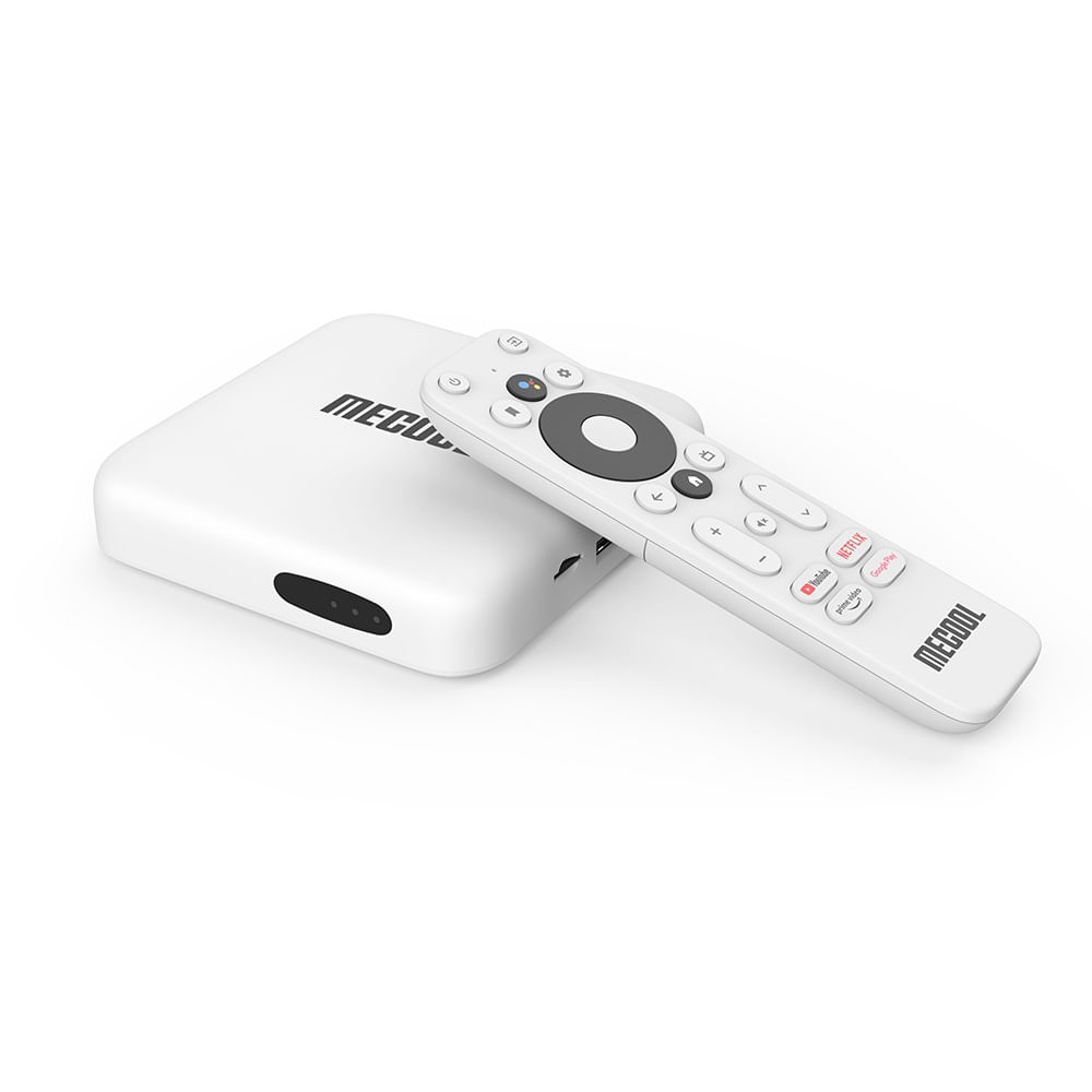 Mecool Km2 Android Tv Box Google Certificado 4K HDR