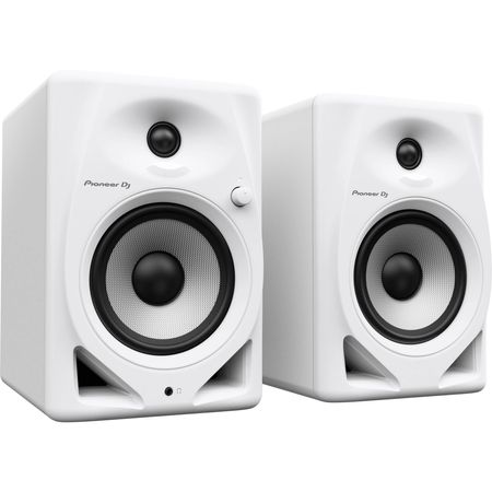 Pioneer DJ DM-50D Active Monitor de escritorio de 5"/altavoces DJ (blanco)