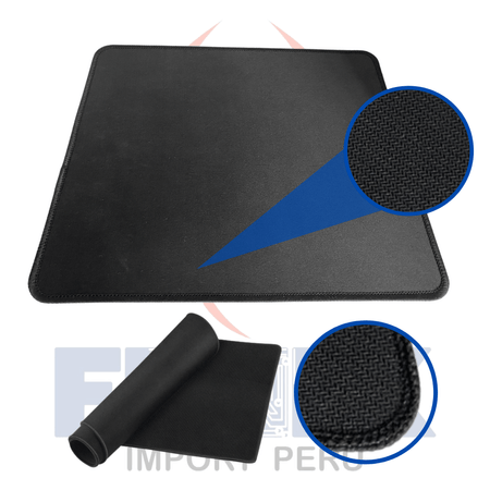 Mouse Pad Antideslizante Bordado Reforzado 29 x 25Cm