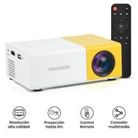 Proyector Portatil Multimedia LED 1080P