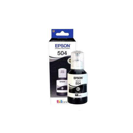 Botella de Tinta 504 Black