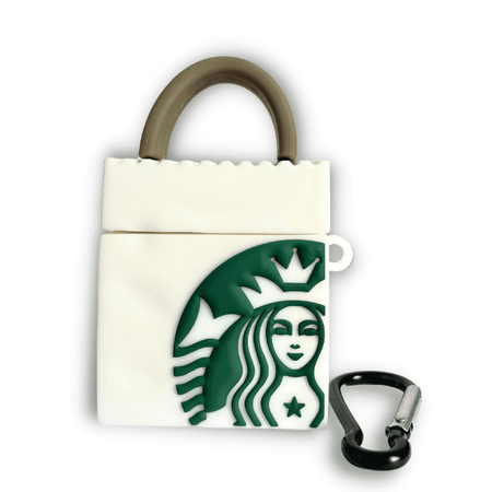 Case Para Airpods Clasicos Diseño Bolsa de Starbucks