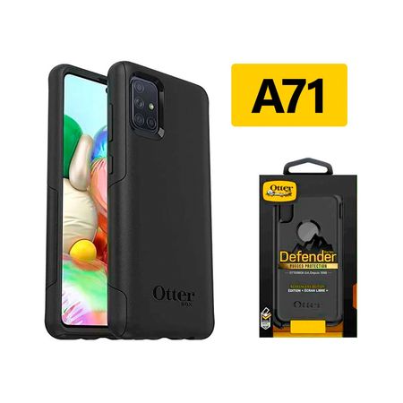 Case Otterbox Anticaidas Negro Para Samsung A71