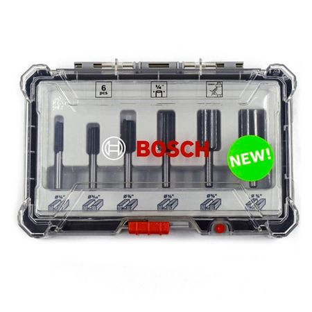 Juego de Fresas Rectas 1/4