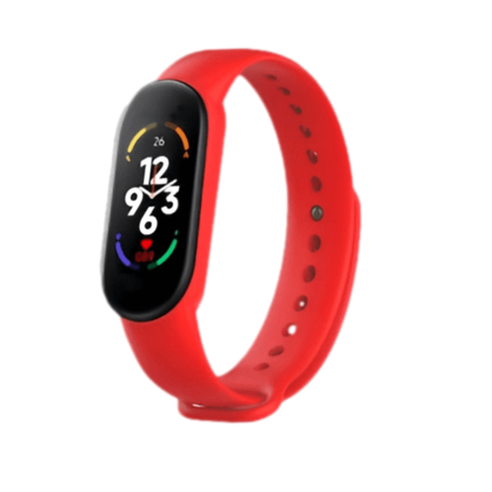 Correa para smartband 3/4/5/6/7 Rojo