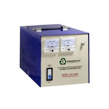 Estabilizador de Voltaje Servomotor 5000W SVC-5000 Energysource