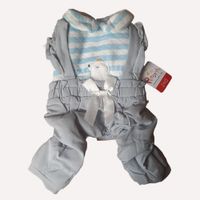 Enterizo Otoño Invierno Mascotas Forro Cálido Importado  Xs