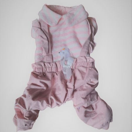 Enterizo Otoño Invierno Mascotas Forro Cálido Importado  M