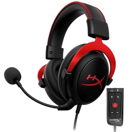 Hyperx Cloud II auriculares para juegos (rojo)