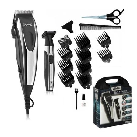 Maquina de Cortar Cabello Wahl Cut y Detail 18 Piezas