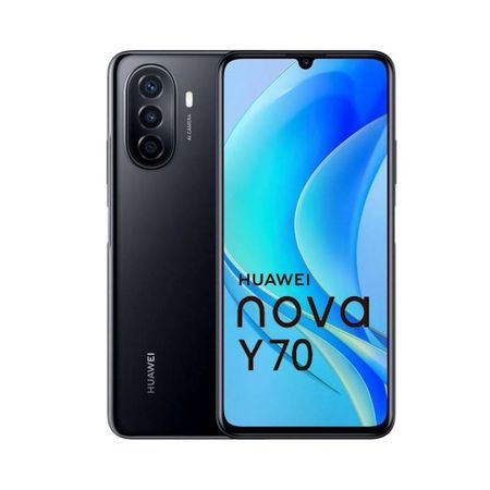 Celular Huawei Nova Y70 128GB 4GB RAM Negro