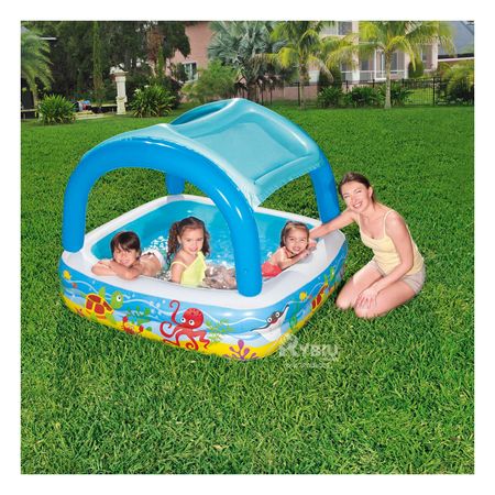 Piscina Hinchable Desmontable Celeste