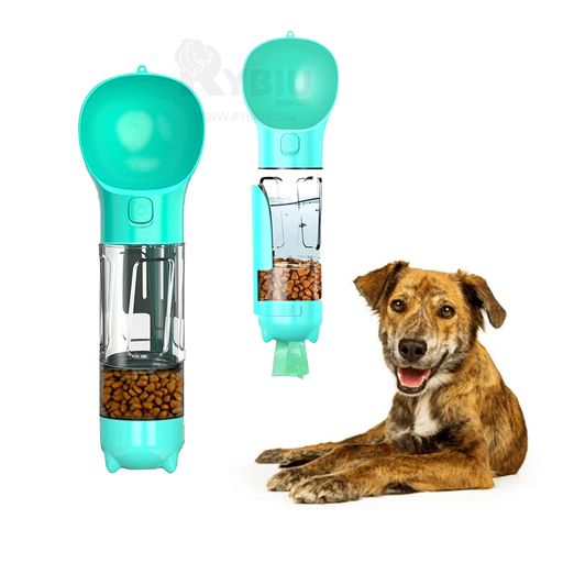 Bebedero Portatil Perro Mascota Comida Agua Multifuncional Pet
