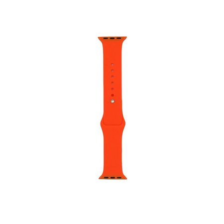 Correa de silicona compatible con Apple watch Naranja 38/40/41 mm S/M