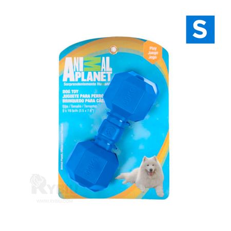 Juguete de Caucho para Perro Lion Azul S