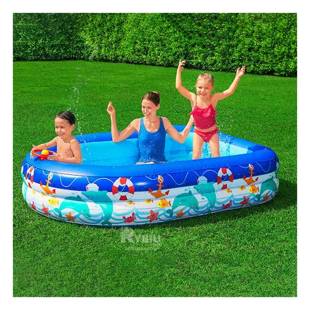 Piscina Familiar Inflable Capitan Marino