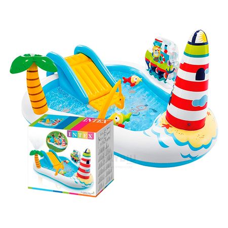 Piscina Set de Juegos Multicolor Marino