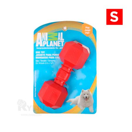 Juguete de Caucho para Perro Lion Rojo M