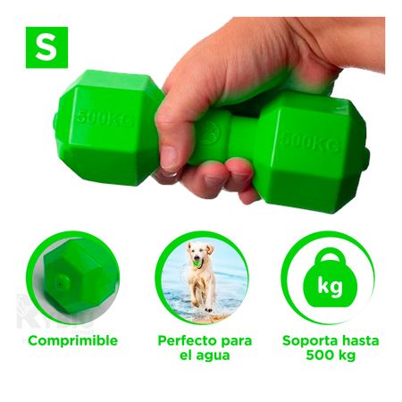 Pesas para Perros Juguete Lion Verde S