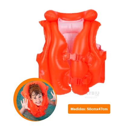 Flotador Inflable Chaleco 50 cm x 47 cm