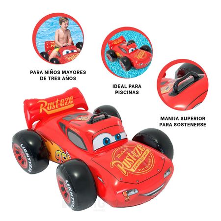 Flotador Rojo del Rayo Mcqueen