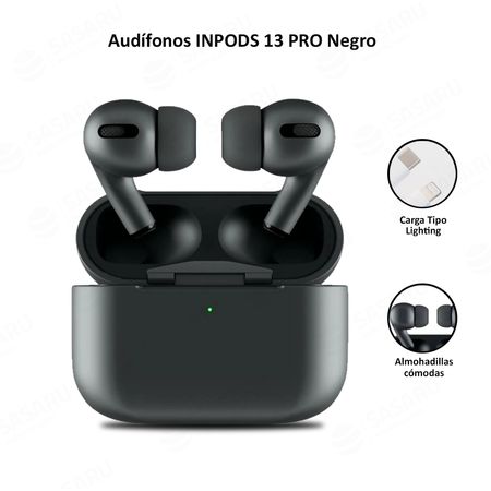 Audífonos Bluetooth Inpods 13 Pro Negro