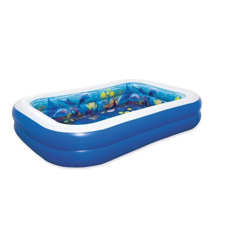 Piscina Interactiva 3d Aventura Bestway 262x175x51cm