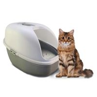 Arenero para Gatos Portátil con Pala Cool Cat