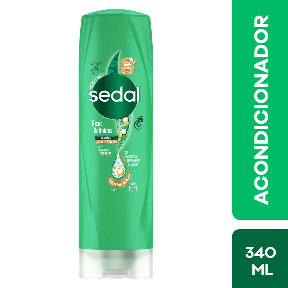 Acondicionador SEDAL Rizos Definidos Frasco 340ml