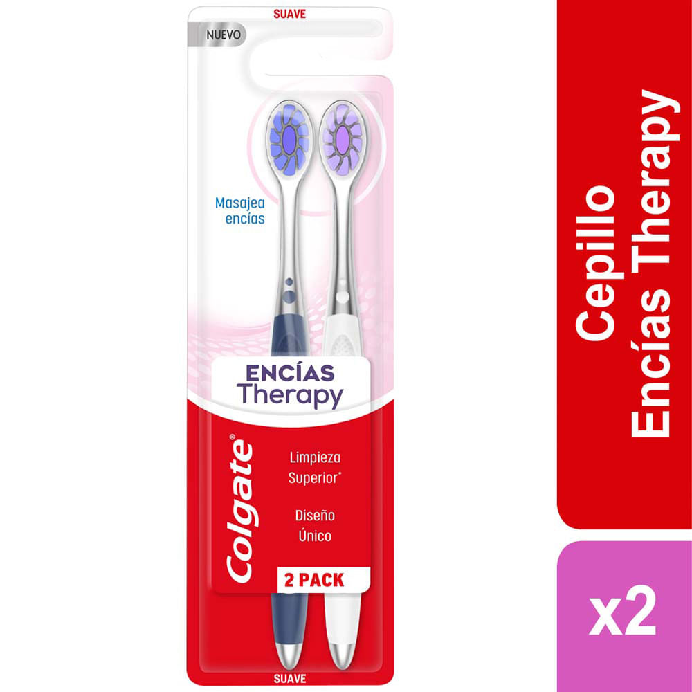 Cepillo de Dientes COLGATE Encías Therapy x2un