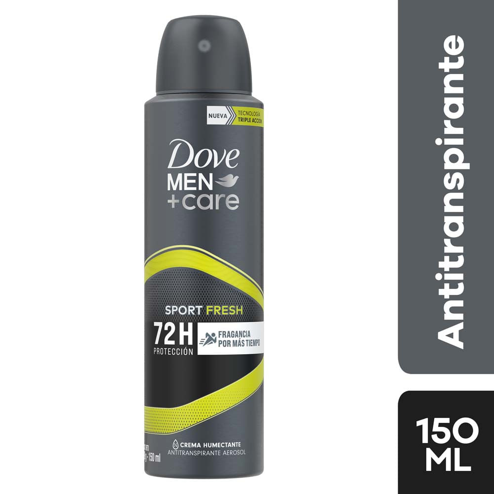 Desodorante para Hombre en Aerosol DOVE Men Sport Frasco 150ml