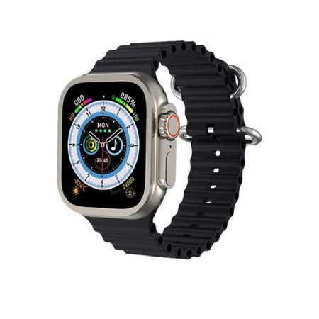 Smartwatch T800 ULTRA Bluetooth: 5.0 carga inalámbrica Negro