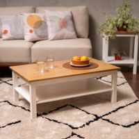 Mesa de Centro Moderna Linzie 90cm