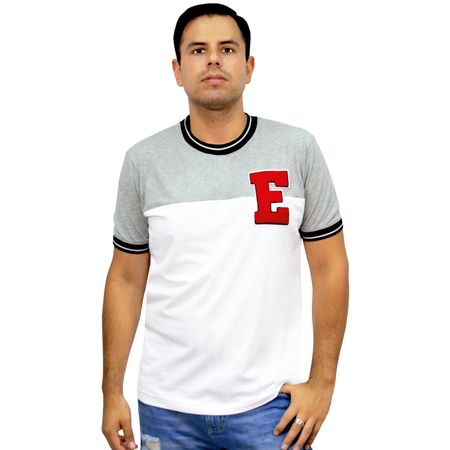 Polo Elenex Darell Blanco Polo Elenex Darell Talla L Color Blanco