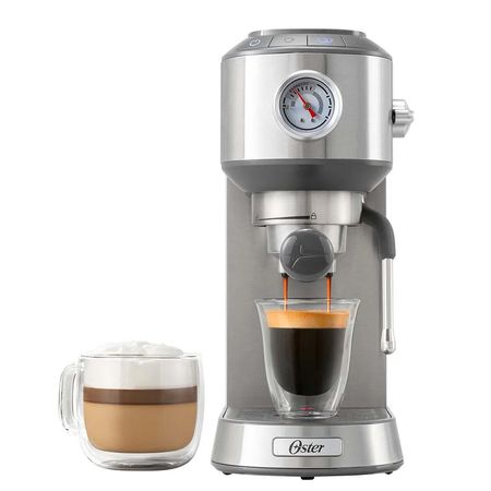 Cafetera compacta de espresso Oster BVSTEM7200