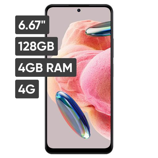 Teléfono móvil Xiaomi Redmi Note 12 5G 4RAM 128GB Gris