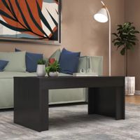 Mesa de Centro Moderna Ficayo Negro