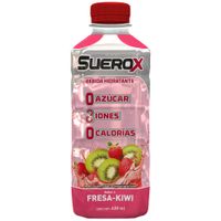 Bebida Rehidratante SUEROX Sabor a Fresa - Kiwi Botella 630ml