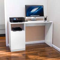 Escritorio Simone 120cm 1 Puerta Movenda Blanco